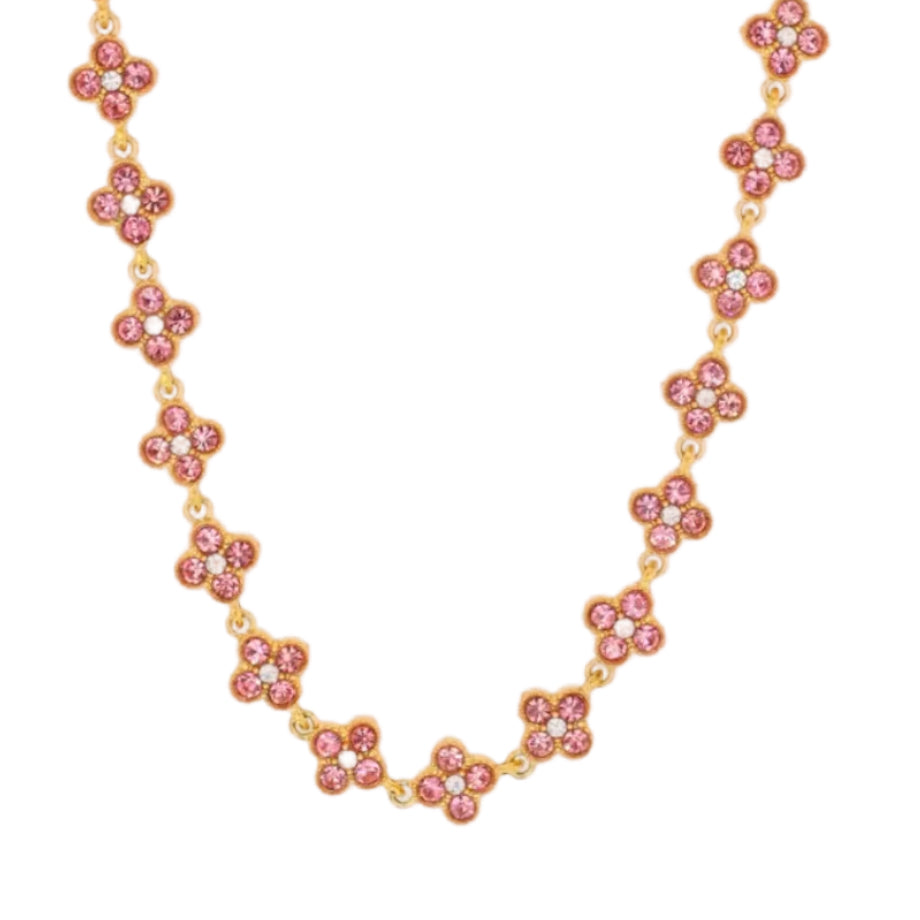 Collier Flora full pink