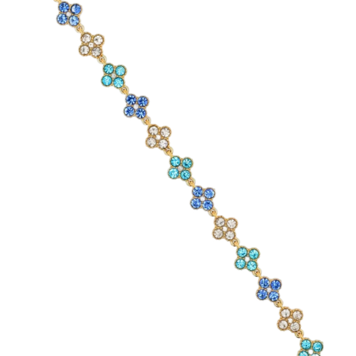 Bracelet Flora Bleuté
