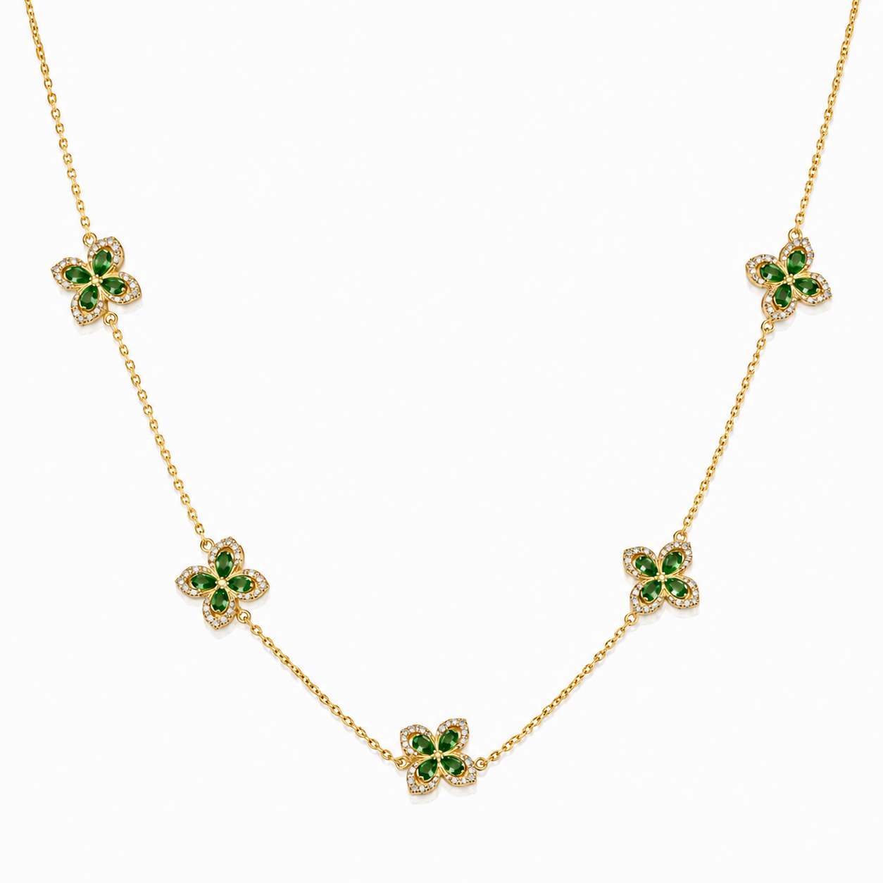 Collier Esra Vert