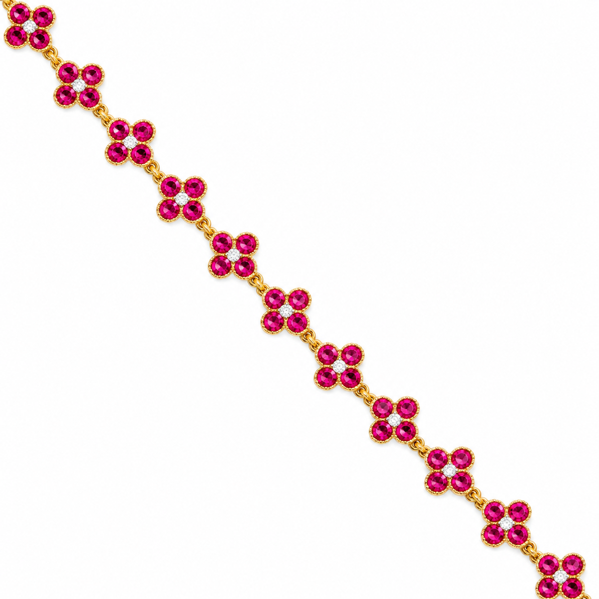 Bracelet Flora Fushia