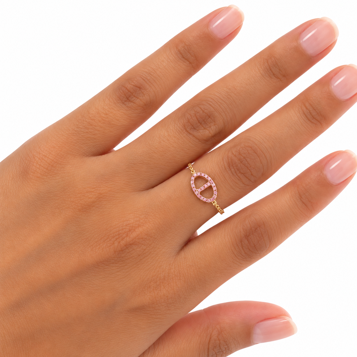 Bague Inaya rose