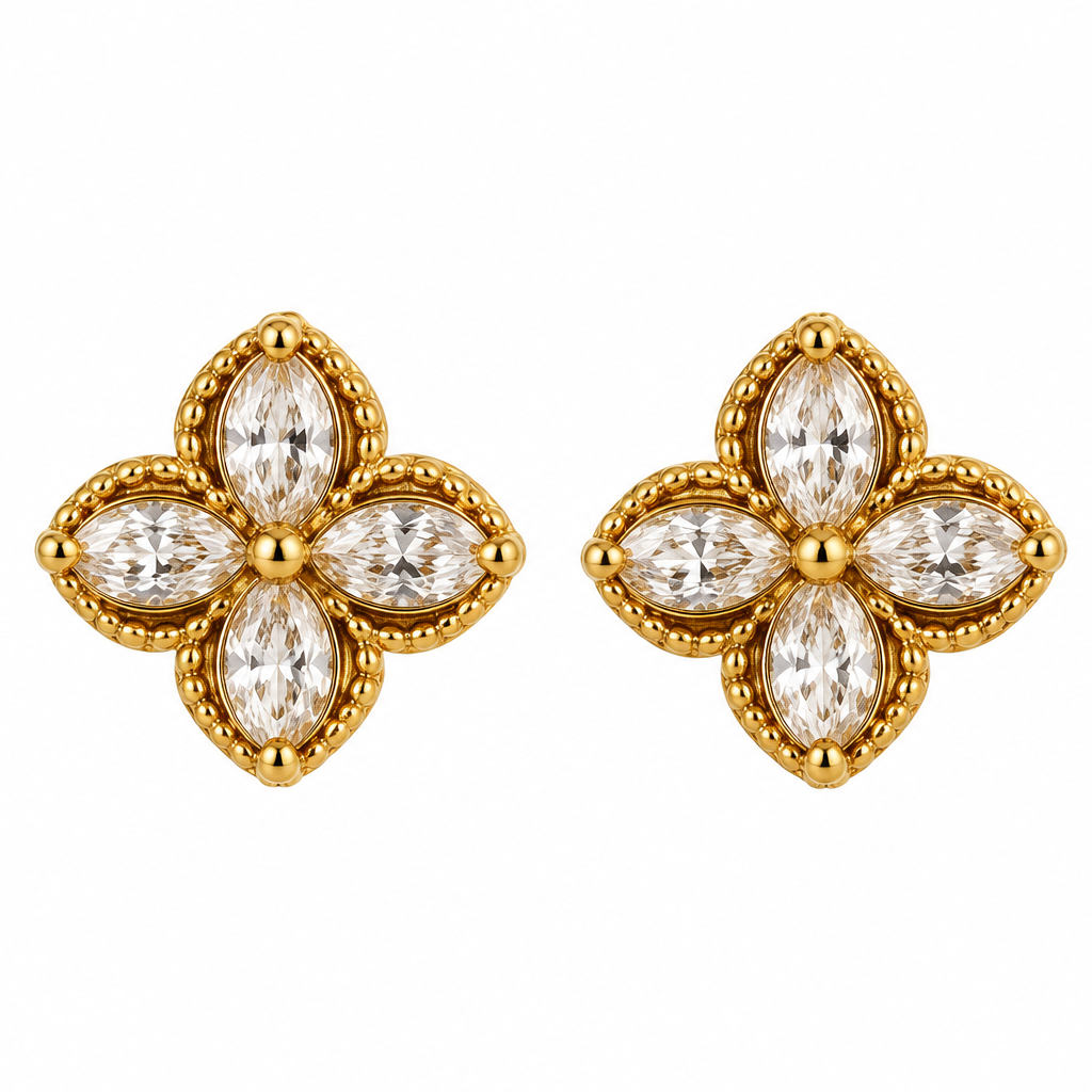 Boucles d’oreilles Esra doré