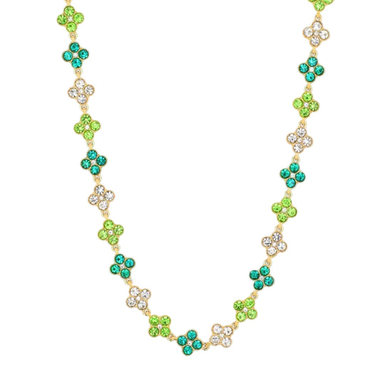Collier Flora Vert clair