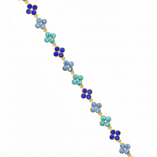 Bracelet Flora Blue