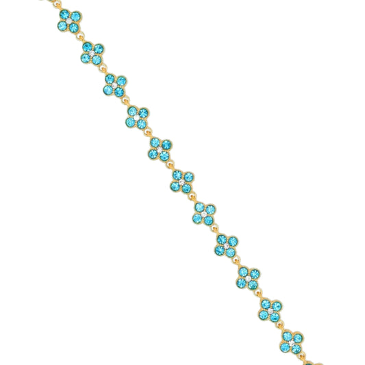 Bracelet Flora Azur