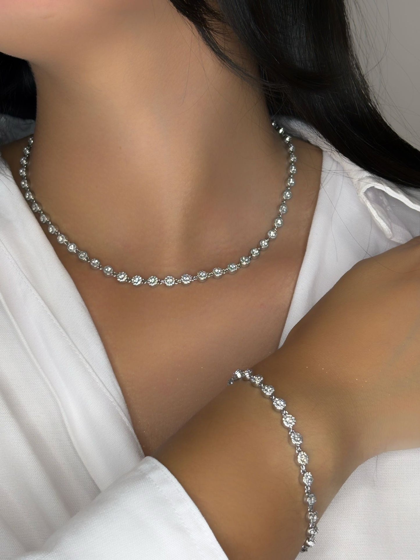 Bracelet Lune d'argent