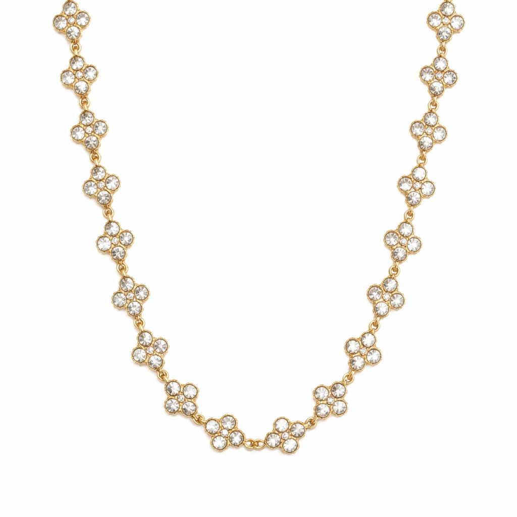 Collier Flora Doré