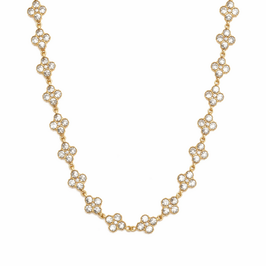 Collier Flora Doré