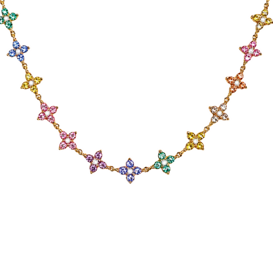 Collier Isis multicolore