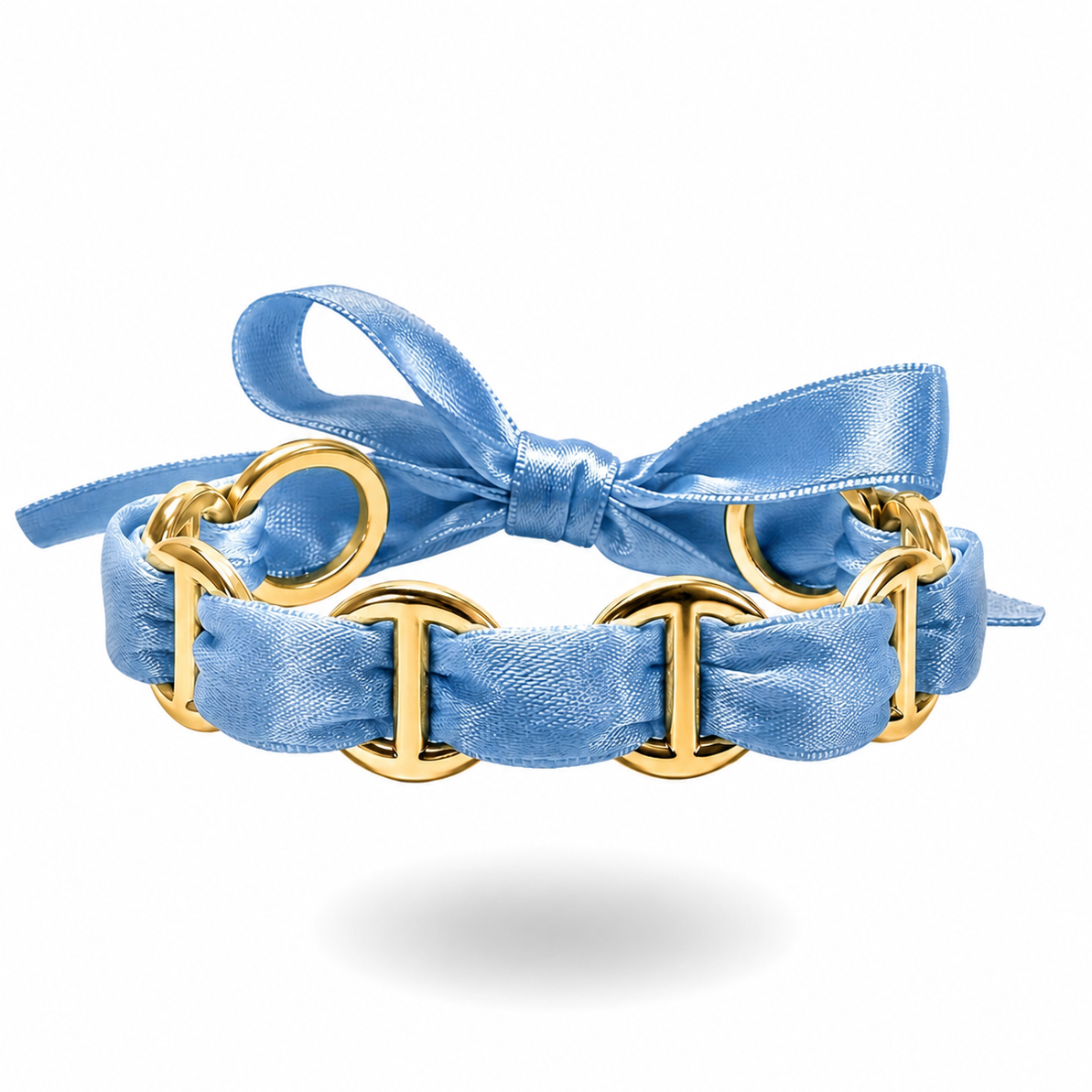 Jonc Satin Bleu
