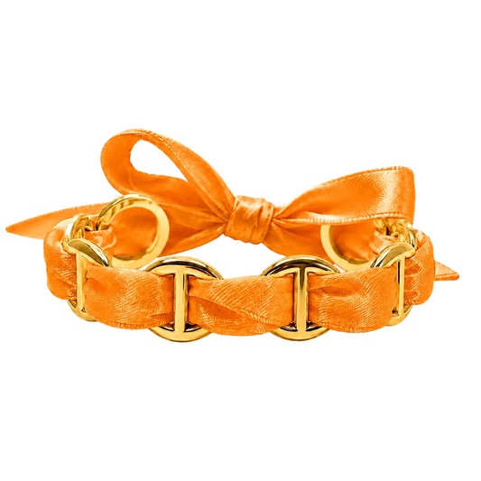Jonc Satin Orange
