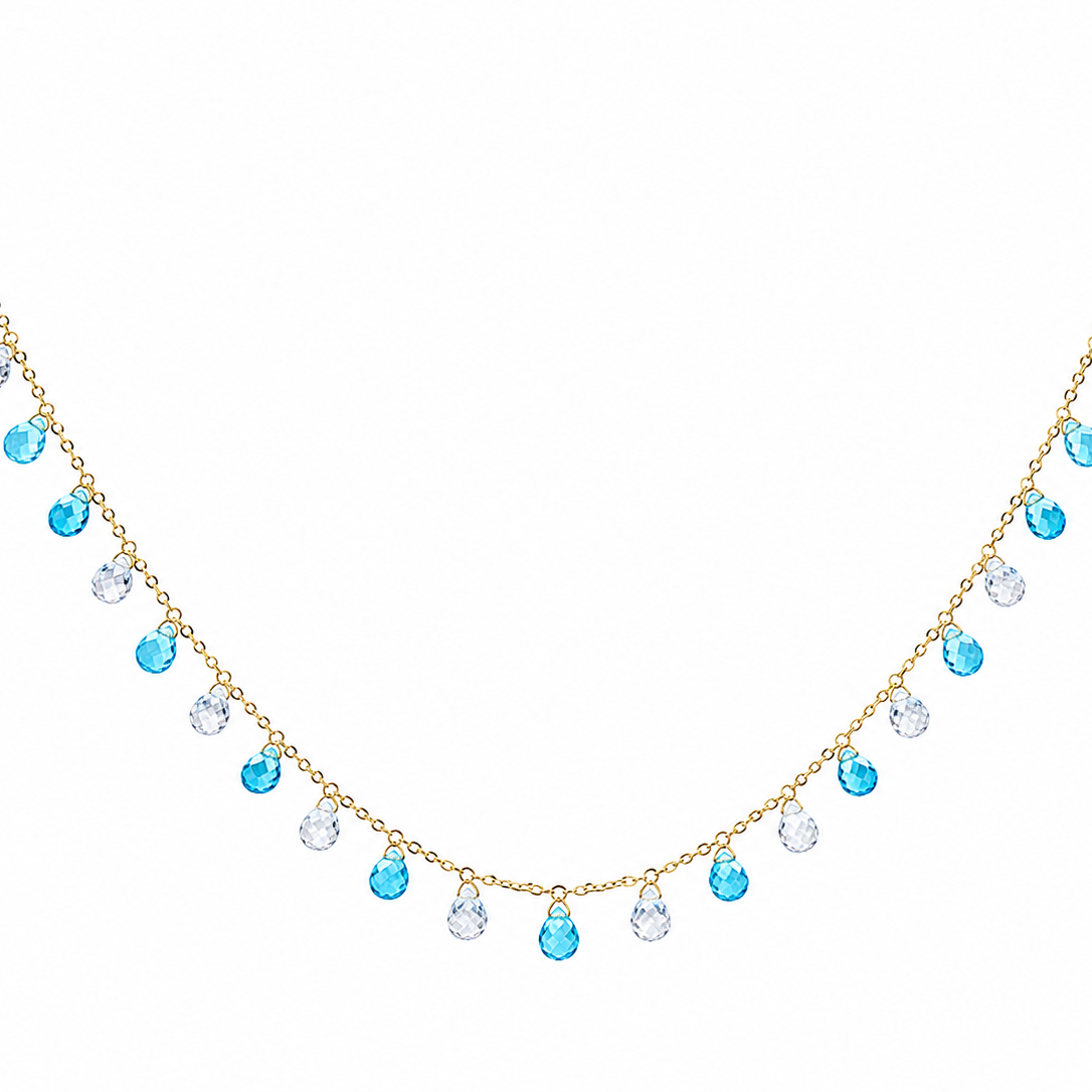 Collier Elia Bleu