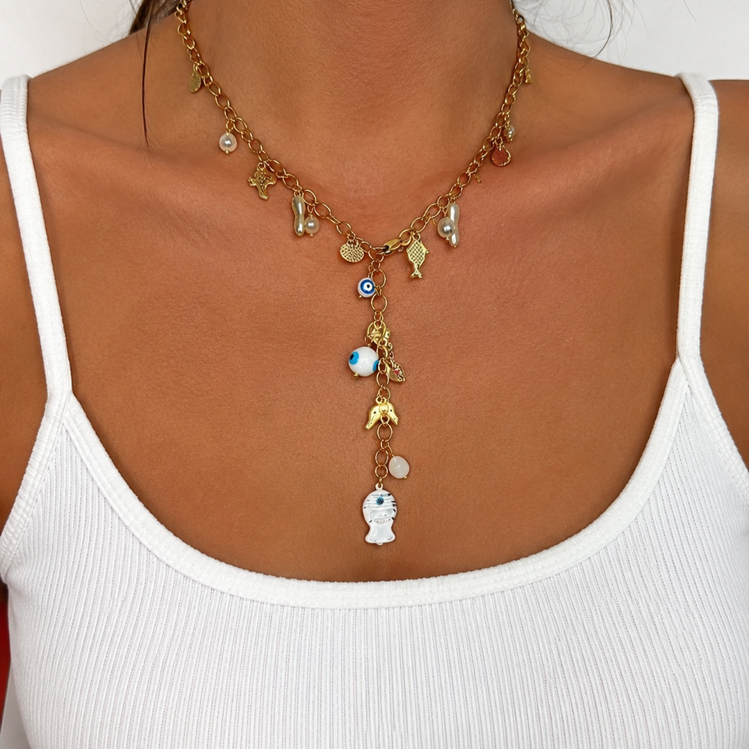 Collier Océan Blanc